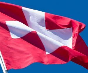 пазл Флаг Швейцарии